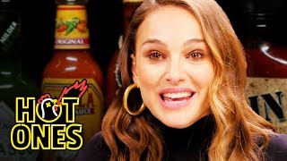 Natalie Portman Pirouettes in Pain While Eating Spicy Wings | Hot Ones Natalie Portman Pirouettes in Pain While Eating Spicy Wings | Hot Ones
